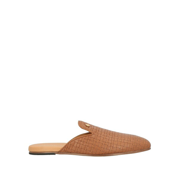 【貨物輸送無料】 ジーオーバーニー・コンティー メンズ サンダル シューズ Mules \u0026 Clogs Brown