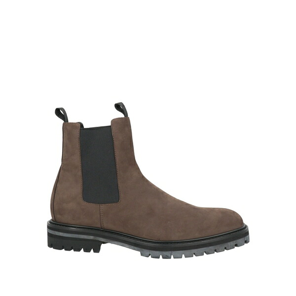 【貨物輸送無料】 オフィシンクリエイティブ メンズ ブーツ シューズ Ankle boots Brown
