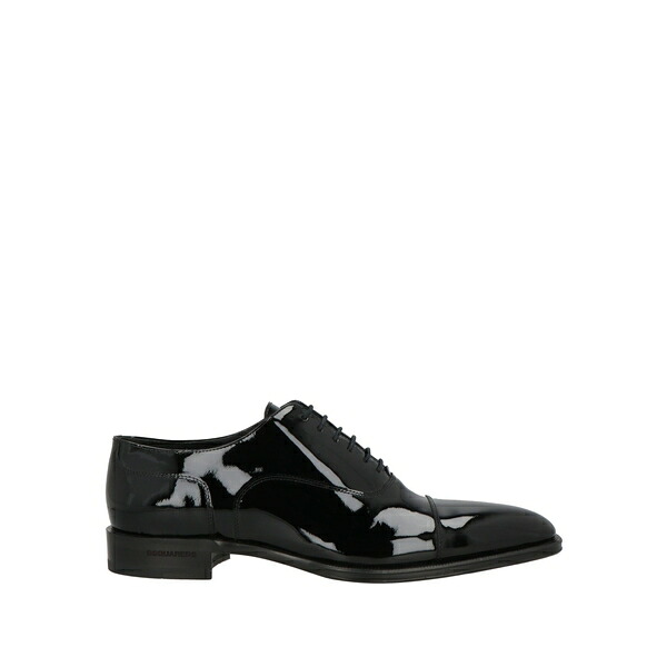 【貨物輸送無料】 ディースクエアード メンズ 御召しものシューズ シューズ Lace-up shoes Black