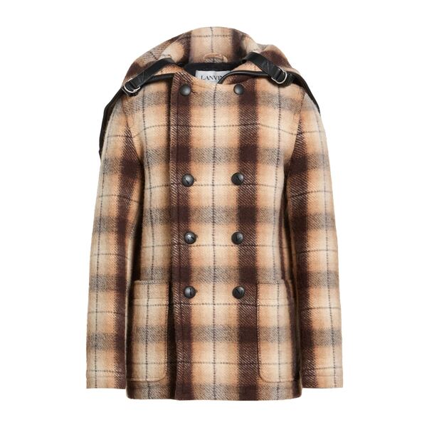【貨物輸送無料】 ランバン メンズ 上衣＆上衣 アウター Coats Beige