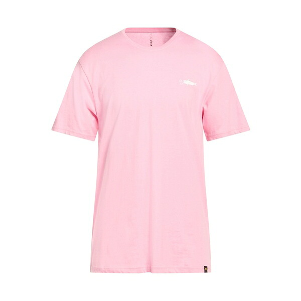 【送料無料】 エフク プロジェクト メンズ Tシャツ トップス T-shirts Pink|asty