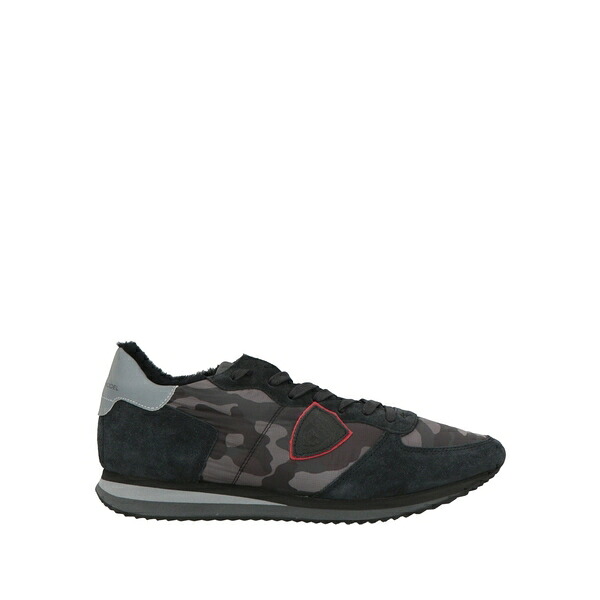 【貨物輸送無料】 フィリップ真似形 メンズ スニーカー シューズ Sneakers Black スニーカー-靴-メンズ靴