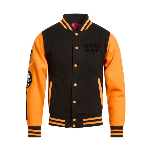 【送料無料】 アプレ サーフ メンズ ジャケット＆ブルゾン アウター Jackets Black｜asty