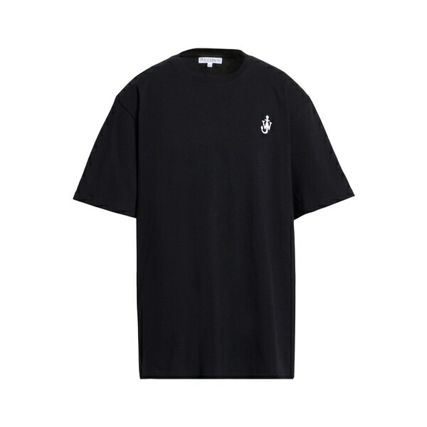 【貨物輸送無料】 J.W.アンダーソン メンズ プルオーバー トップス T-shirts Black
