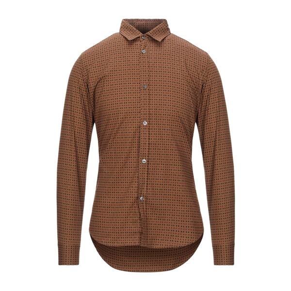 【送料無料】 ダニエレ アレッサンドリー二 メンズ シャツ トップス Shirts Brown｜asty