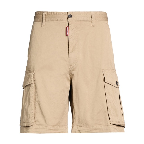 【送料無料】 ディースクエアード メンズ カジュアルパンツ ボトムス Shorts & Bermuda Shorts Beige｜asty