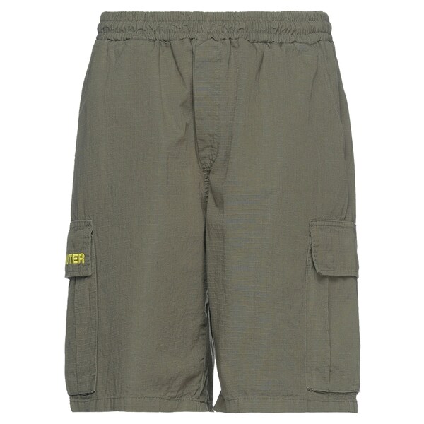 【送料無料】 アイウーター メンズ カジュアルパンツ ボトムス Shorts & Bermuda Shorts Green｜asty