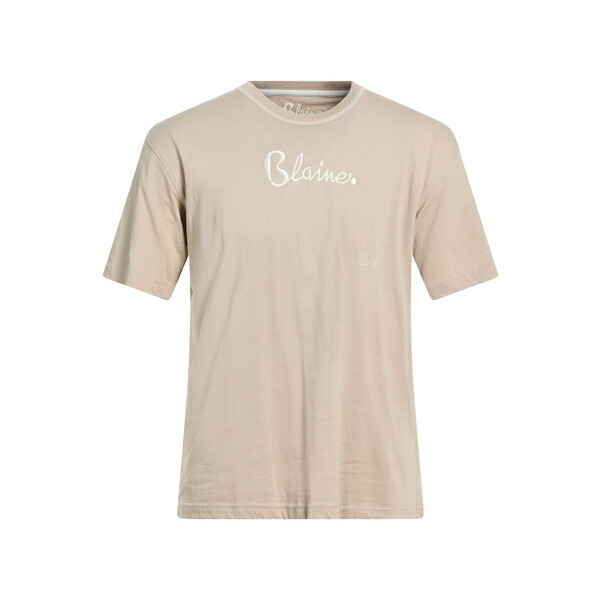 【貨物輸送無料】 ハーモント \u0026 知恵袋 メンズ プルオーバー トップス T-shirts Beige