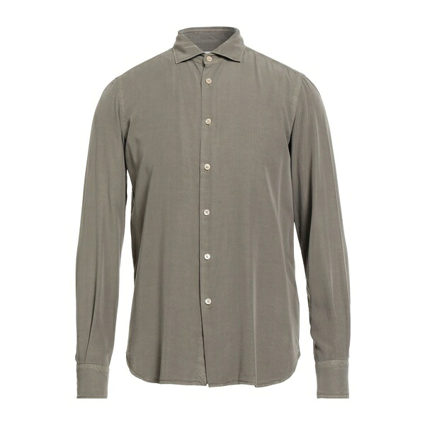 【貨物輸送無料】 ボリオリ メンズ プルオーバー トップス Shirts Green