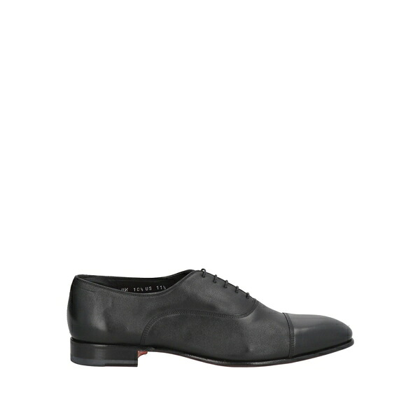 【貨物輸送無料】 サントーニ メンズ 御召しものシューズ シューズ Lace-up shoes Black