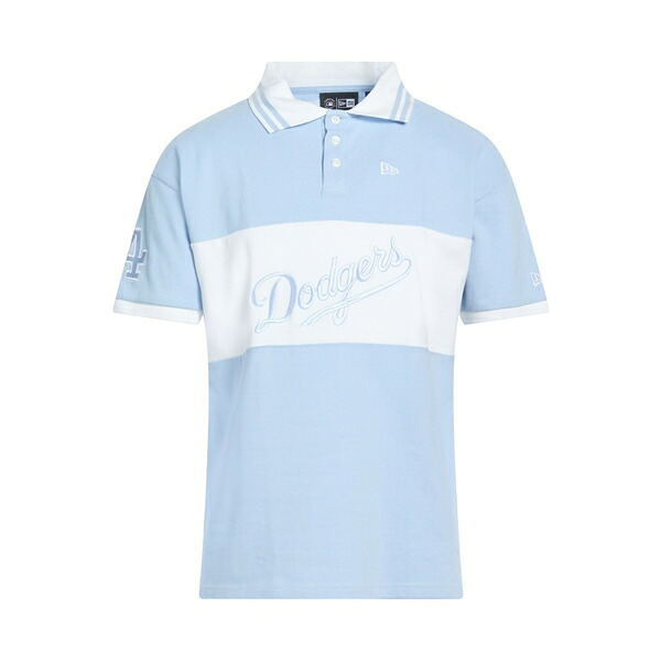 【送料無料】 ニューエラ メンズ Tシャツ トップス Polo shirts Azure｜asty