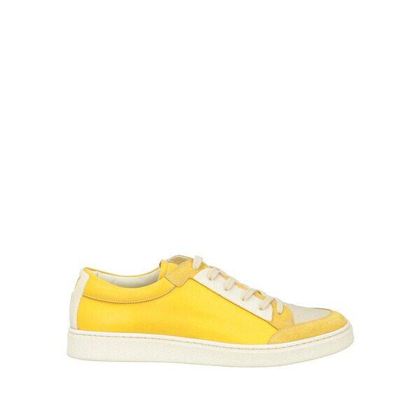 【貨物輸送無料】 パンタネッティ メンズ スニーカー シューズ Sneakers Yellow 靴-スニーカー-メンズ靴