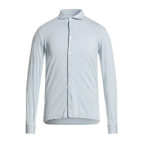 【送料無料】 フェデーリ メンズ シャツ トップス Shirts Azure｜asty