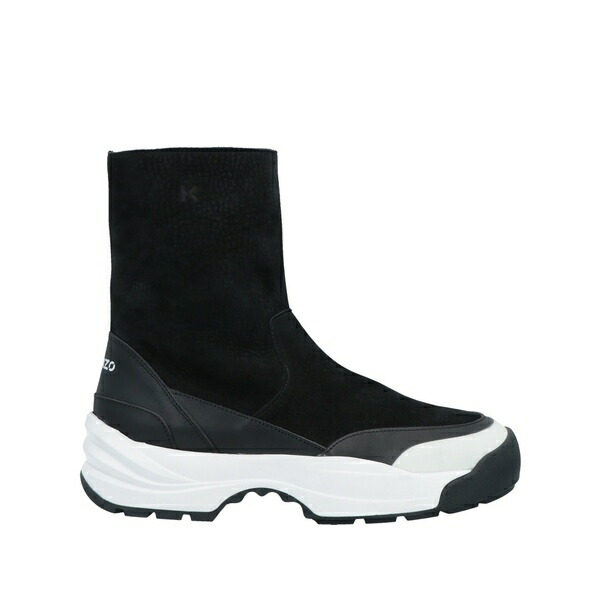 【貨物輸送無料】 ケンゾー メンズ ブーツ シューズ Ankle boots Black