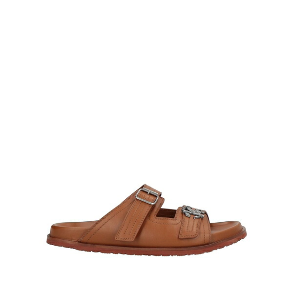 【貨物輸送無料】 ロベルトカヴァリ メンズ サンダル シューズ Sandals Brown