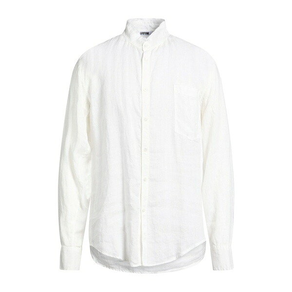 【送料無料】 グリフォーニ メンズ シャツ トップス Shirts White｜asty