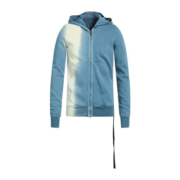 【貨物輸送無料】 リックオウエンス メンズ パーカー・スウェットシャツ アウター Sweatshirts Blue