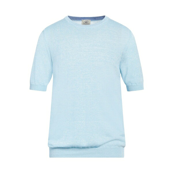 【貨物輸送無料】 エムキュージェイ メンズ 編み物\u0026スウェーター アウター Sweaters Azure