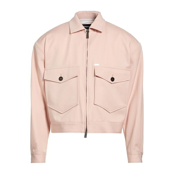 【貨物輸送無料】 ディースクエアード メンズ 上衣＆上衣 アウター Jackets Pink