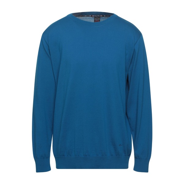 【貨物輸送無料】 ポールアンドシャーク メンズ 編み物\u0026プルオーバー アウター Sweaters Azure