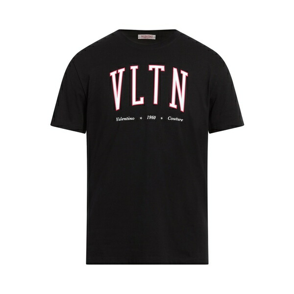 【貨物輸送無料】 ヴァレンティノ ガラヴァーニ メンズ ティーシャツ トップス T-shirts Black トップス-メンズファッション-Tシャツ・カットソー
