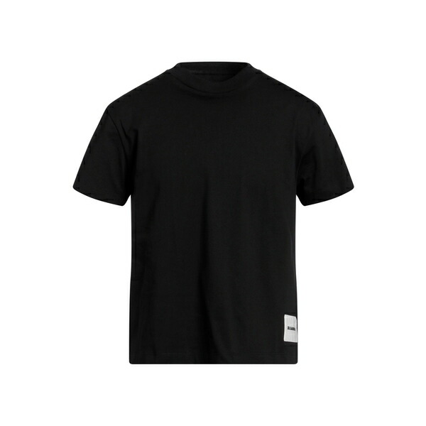 【貨物輸送無料】 ジル・サンダー メンズ ティーシャツ トップス T-shirts Black メンズファッション-Tシャツ・カットソー