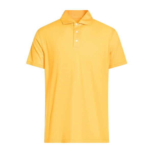 【貨物輸送無料】 イザイア メンズ プルオーバー トップス Polo shirts Orange