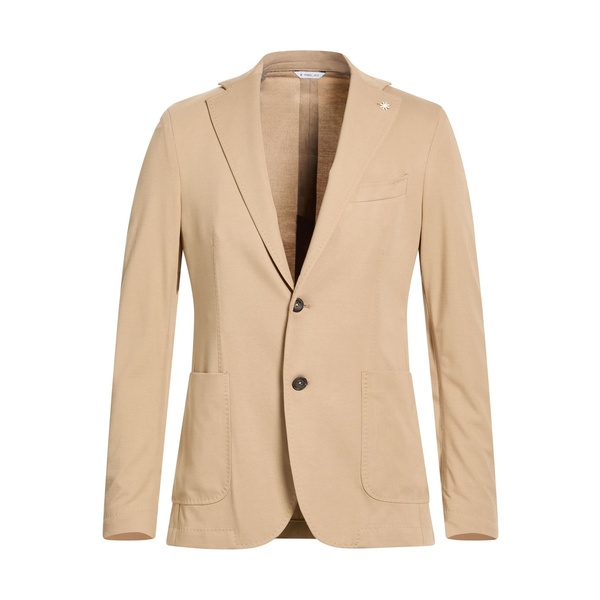 【送料無料】 マニュエル リッツ メンズ ジャケット＆ブルゾン アウター Blazers Beige｜asty
