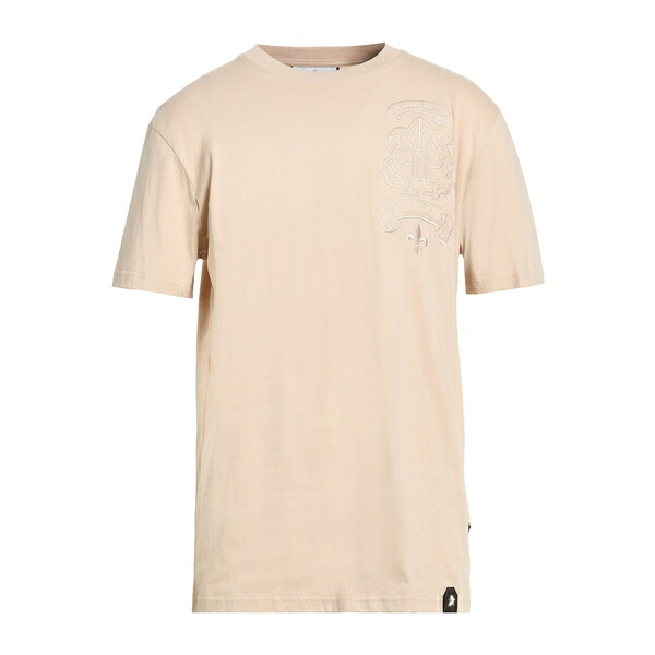 【貨物輸送無料】 フィリップ飾り気の無い メンズ ティーシャツ トップス T-shirts Beige メンズファッション-Tシャツ・カットソー-トップス