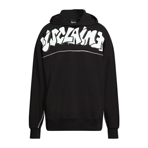 【貨物輸送無料】 ディスクレイマー メンズ パーカー・スウェットシャツ アウター Sweatshirts Black