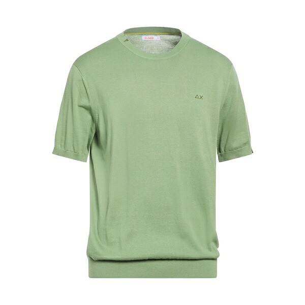 【貨物輸送無料】 サンシックスティーエイト メンズ 編み物\u0026プルオーバー アウター Sweaters Green