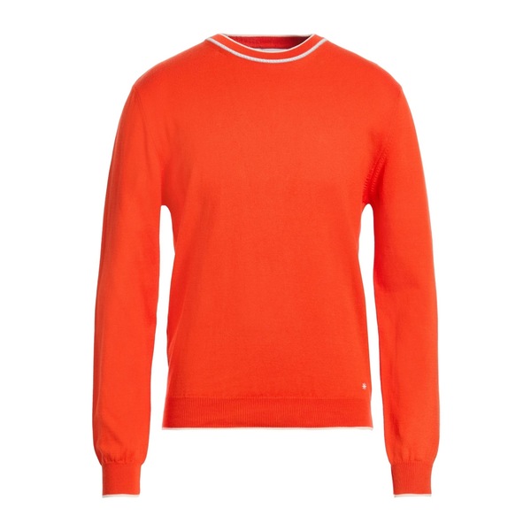【貨物輸送無料】 マニュエル リッツ メンズ 編み物\u0026プルオーバー アウター Sweaters Orange