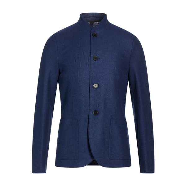 【貨物輸送無料】 ハリスワーフロンドン メンズ 上衣＆上衣 アウター Blazers Blue