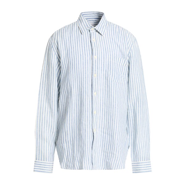 【送料無料】 １２０％リノ メンズ シャツ トップス Shirts Blue｜asty