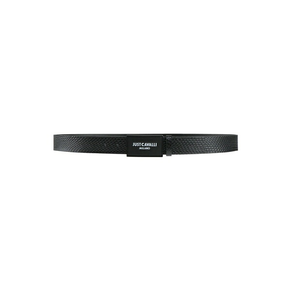 【貨物輸送無料】 ロベルトカヴァリ メンズ 胴締め 付属品 Belts Black