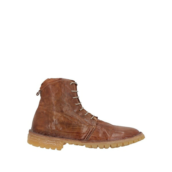 【貨物輸送無料】 モマ メンズ ブーツ シューズ Ankle boots Brown