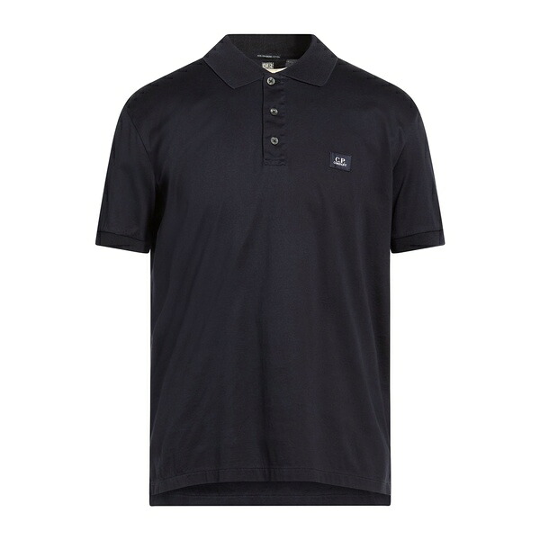 【送料無料】 シーピーカンパニー メンズ Tシャツ トップス Polo shirts Blue｜asty