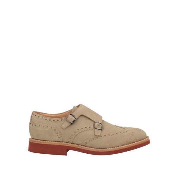 【送料無料】 チャーチ メンズ スリッポン・ローファー シューズ Loafers Beige|asty