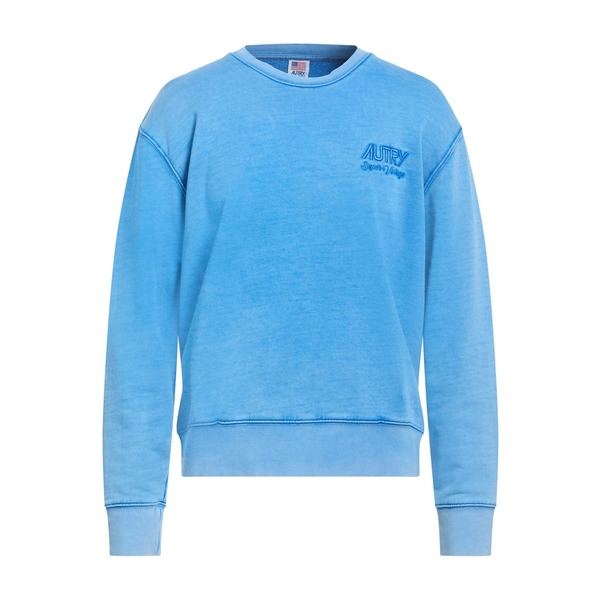 【貨物輸送無料】 オートリー メンズ パーカー・スウェットシャツ アウター Sweatshirts Azure