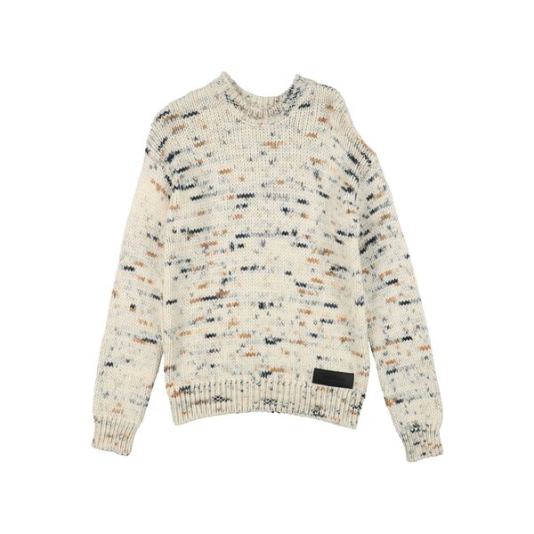 【貨物輸送無料】 ドンダップ メンズ 編み物\u0026プルオーバー アウター Sweaters White