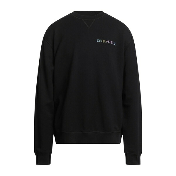 【送料無料】 ディースクエアード メンズ パーカー・スウェットシャツ アウター Sweatshirts Black｜asty