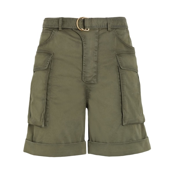 【送料無料】 バルマン メンズ カジュアルパンツ ボトムス Shorts & Bermuda Shorts Green|asty