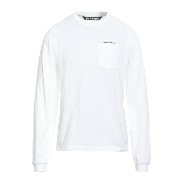 【貨物輸送無料】 パーム・エンジェルス メンズ プルオーバー トップス T-shirts White