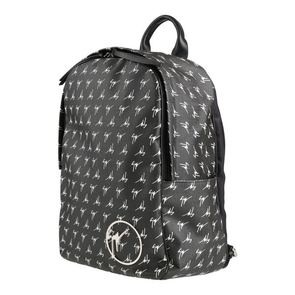 【貨物輸送無料】 ジュゼッペザノッティ メンズ 商行為系 御徒面子 Backpacks Black