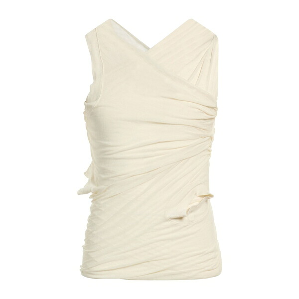 【貨物輸送無料】 リックオウエンス メンズ プルオーバー トップス Tank tops White