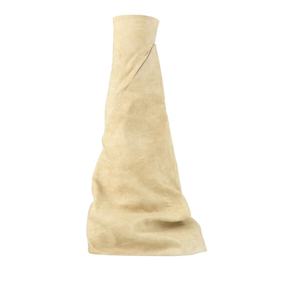 【貨物輸送無料】 リックオウエンス メンズ ブーツ シューズ Boots Beige
