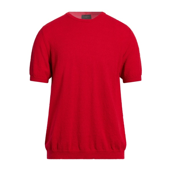 【貨物輸送無料】 ロベルトコリーナ メンズ 編み物\u0026プルオーバー アウター Sweaters Red