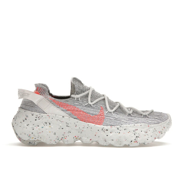 Nike ナイキ レディース スニーカー  【Nike Space Hippie 04 Summit White Hyper Crimson (Women\u0027s)】  大きさ US_8.5(25.5糎) Summit White/Hyper Crimson-Vast Grey-White
