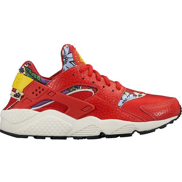Nike ナイキ レディース スニーカー  【Nike Air Huarache Run Print Aloha (Women\u0027s)】  大きさ US_8.5(25.5糎) University Red/True Yellow-Sail-Black