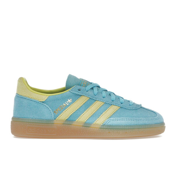 adidas アディダス レディース スニーカー  【adidas Handball Spezial Blue Glow Bright Yellow (Women\u0027s)】  大きさ US_5.5(22.5糎) Blue Glow/Bright Yellow/Gold Metallic